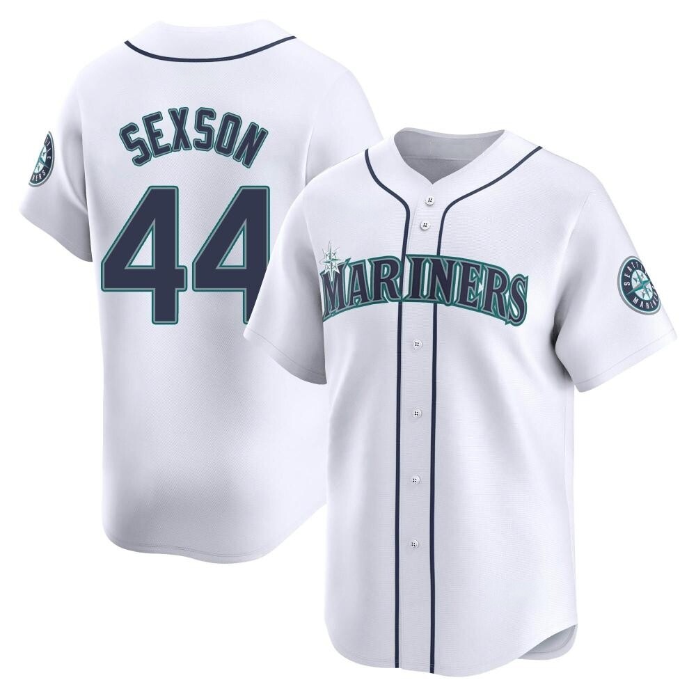 Limited Richie Sexson Youth Seattle Mariners White Home Jersey Limited Richie Sexson Youth Seattle Mariners White Home Jersey